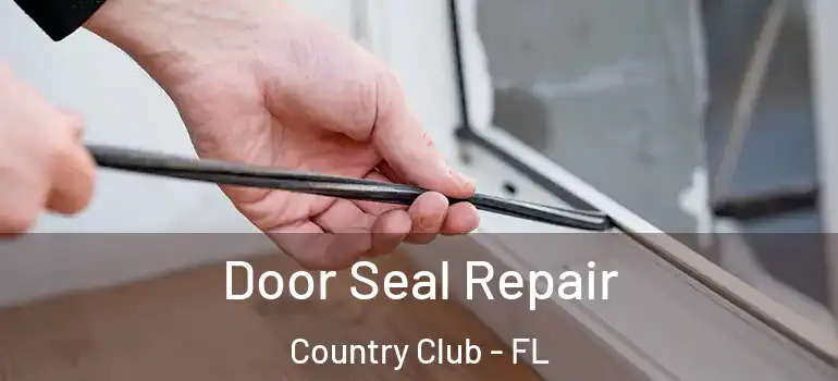  Door Seal Repair Country Club - FL
