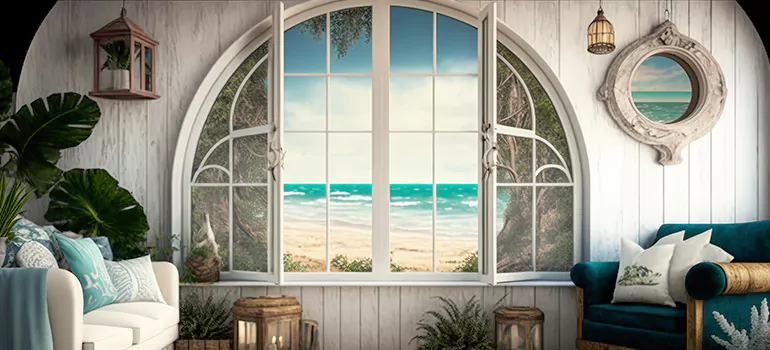 Interior Half-round Windows in Country Club, FL
