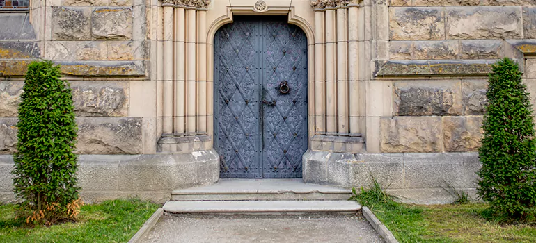 Traditional Double Front Doors in Country Club, FL