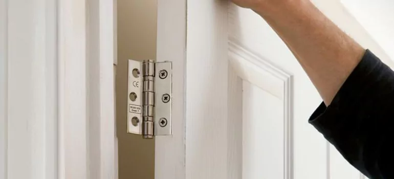 Bathroom Stall Door Hinge Repair in Country Club, FL