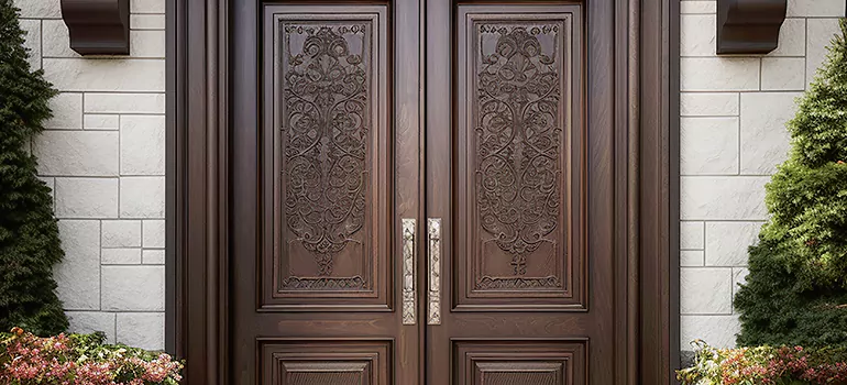 Double Front Doors in Country Club, FL