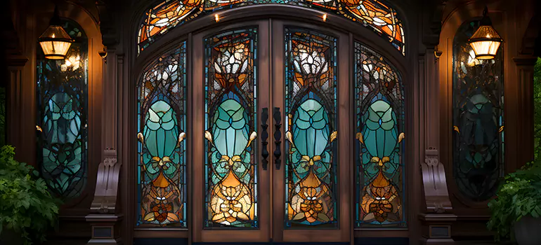 Wrought Iron Storm Door in Country Club, FL