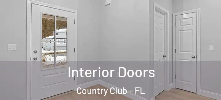  Interior Doors Country Club - FL