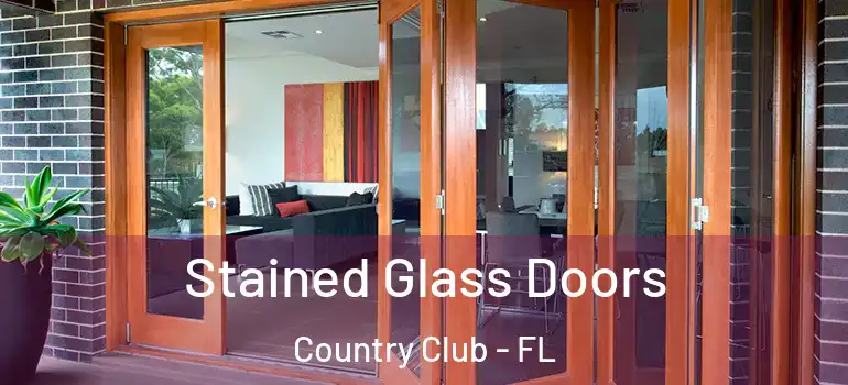 Stained Glass Doors Country Club - FL