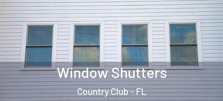  Window Shutters Country Club - FL